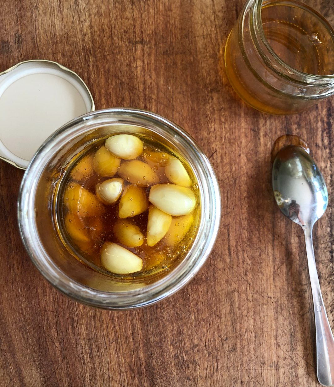 Fermented Garlic Honey