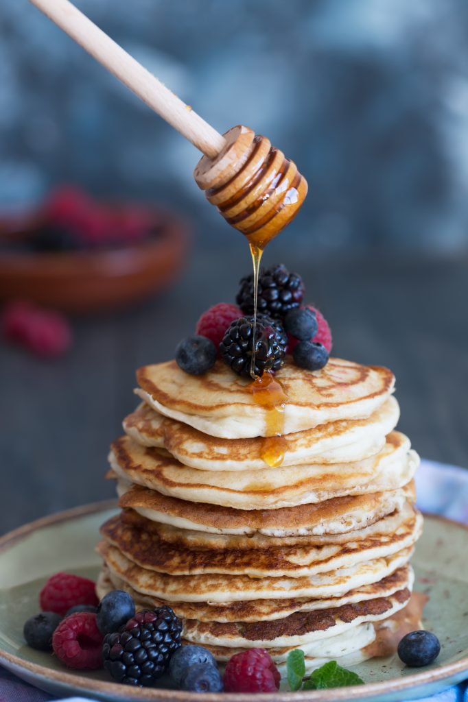 Delicious grain free, dairy free pancakes!